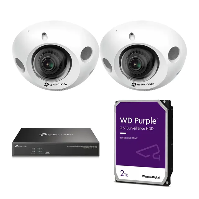 Pack vidéosurveillance TPE Essentiel (TP-Link VIGI)
