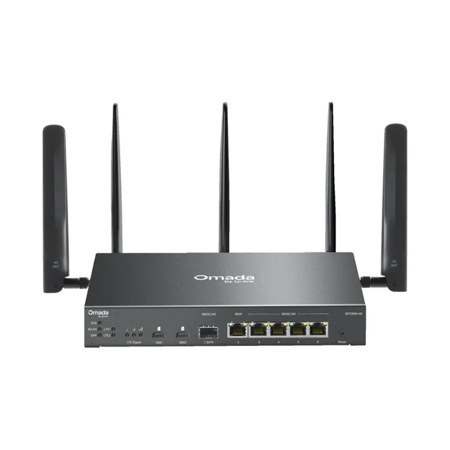 TP-Link ER706W-4G (Omada, routeur fibre + secours 4G+, Wi-Fi 6)