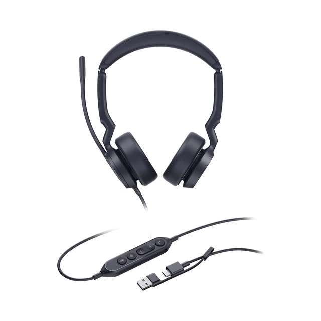 Yealink UH44 casque USB duo