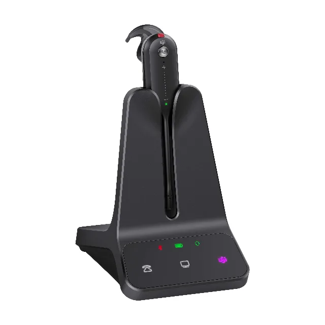 Yealink WH63 E2 — casque DECT convertible monaural UC & Teams avec base