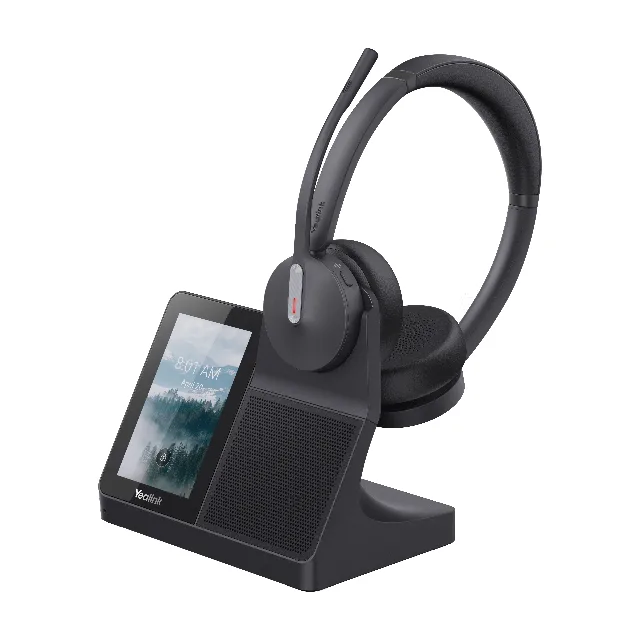 Yealink WH64 Workstation Air — casque DECT binaural avec station tactile